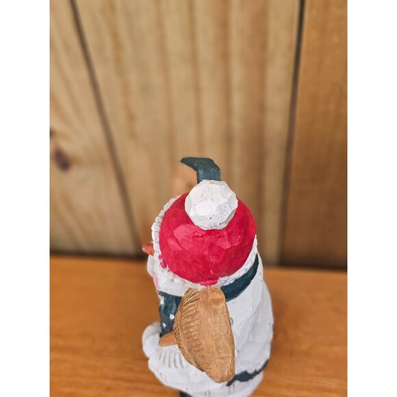 Carved-Style Snowman Figurine - Picture 7 of 8